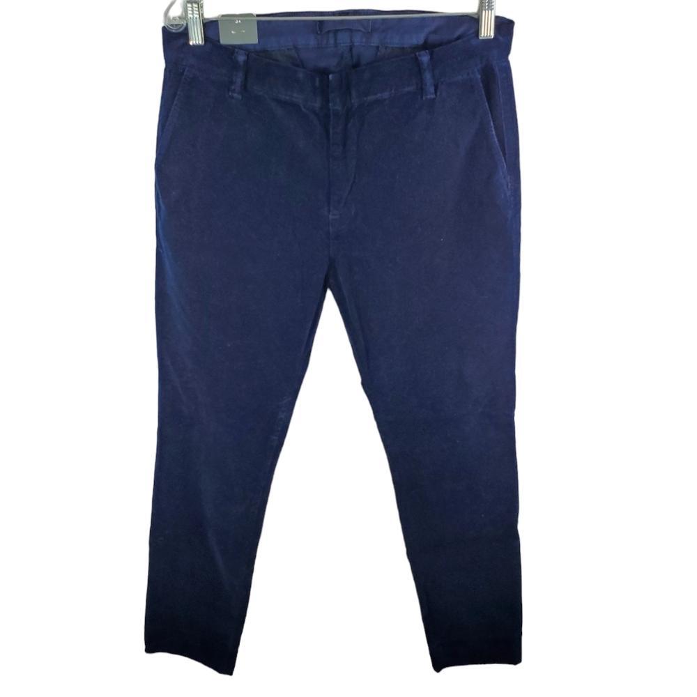 J BRAND Maddie Corduroy Chino Pants Womens Size 31 x 29 Dark Blue NWOT